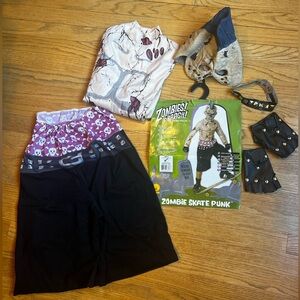 Zombie Skate Punk Halloween Costume